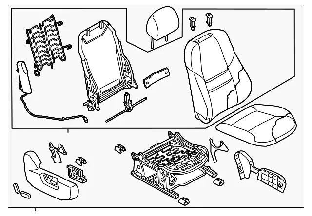 Seat Assembly - Mazda (ts715710039)