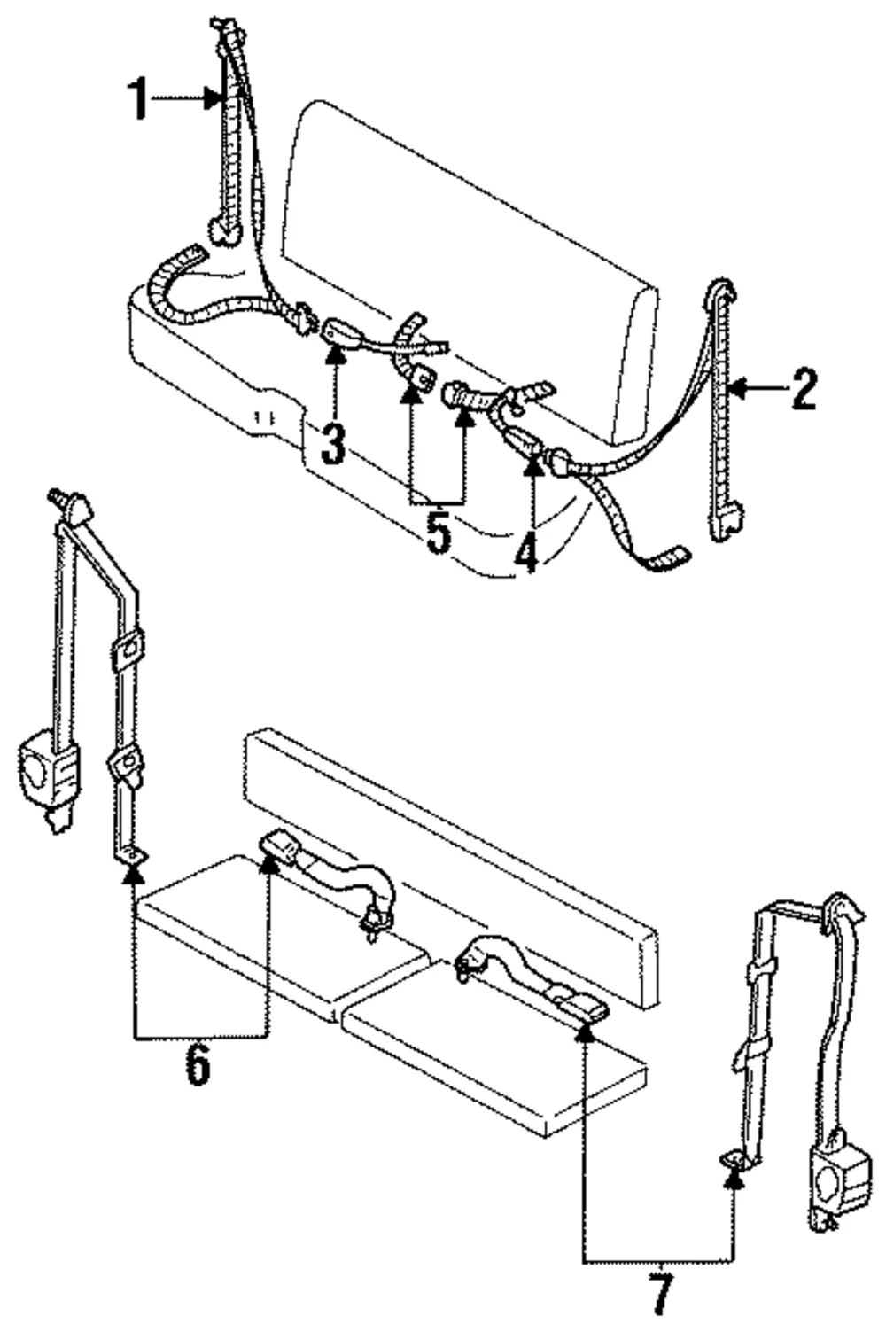 Buckle - Mazda (ub405768007)