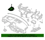Instrument Panel Cover - Mazda (va4055225) - view 4