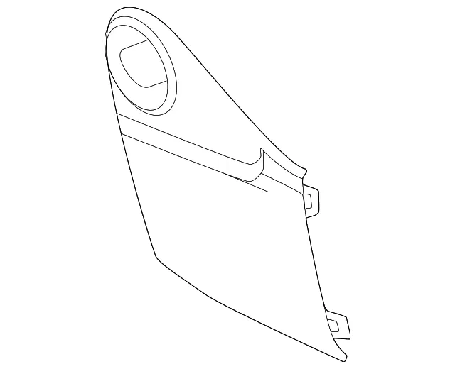 Seat Belt Anchor Plate Cover - Mazda (va4057046a02)