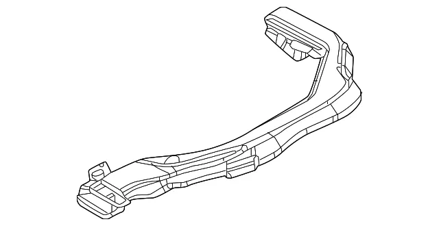 Instrument Panel Air Duct - Mazda (va4060190a)