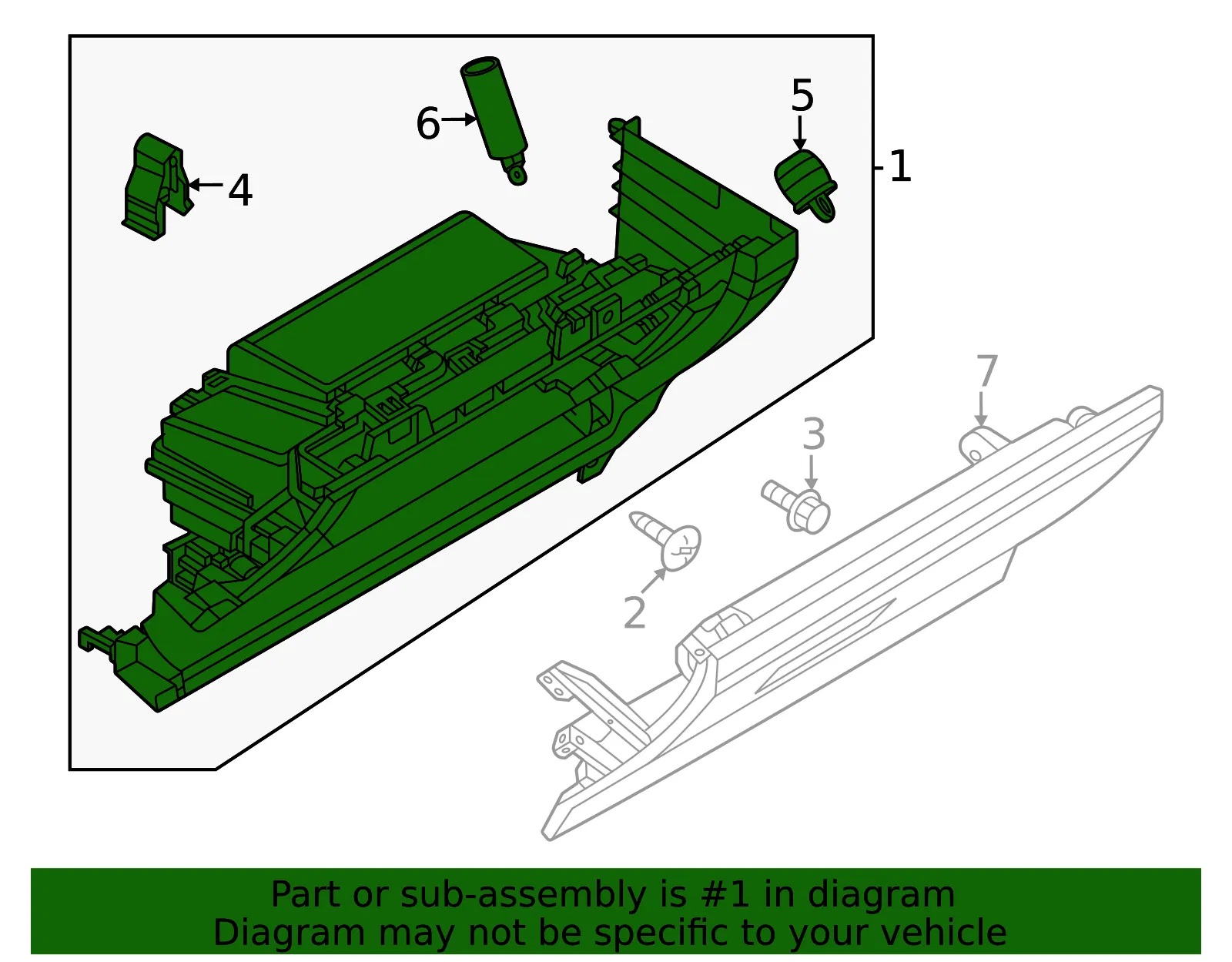 Glove Box - Mazda (va4064260d02) - view 2