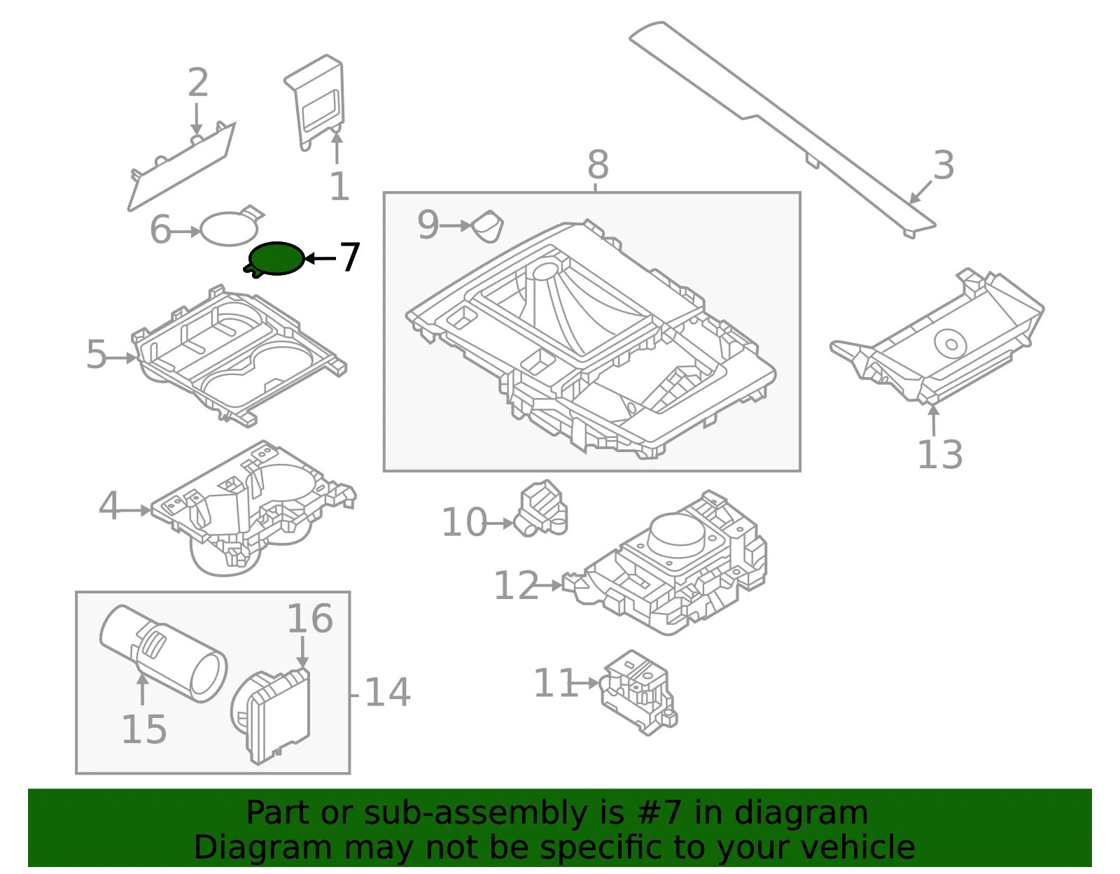 Cup Holder Ring - Mazda (va4064313) - view 2