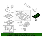 Console Trim Panel - Mazda (va4064430b) - view 4