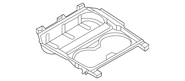 Console Cup Holder Bezel - Mazda (va4064449b)
