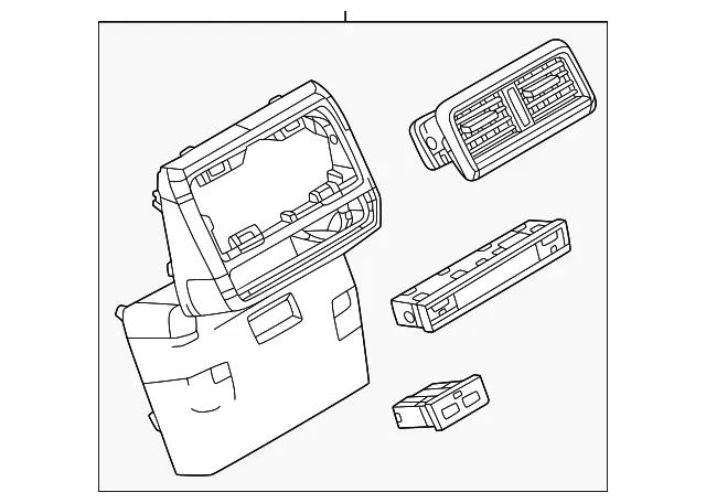 Console Panel - Mazda (va4064470b02)