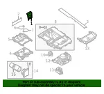 Console Trim Panel - Mazda (va40644a1a) - view 4