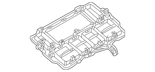 Instrument Panel Air Duct - Mazda (va4064861a)