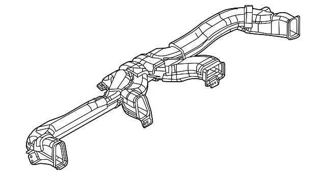 Instrument Panel Air Duct - Mazda (va406494ya)