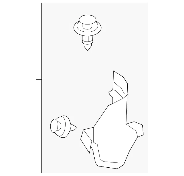 Kick Panel Trim - Mazda (va406839002)