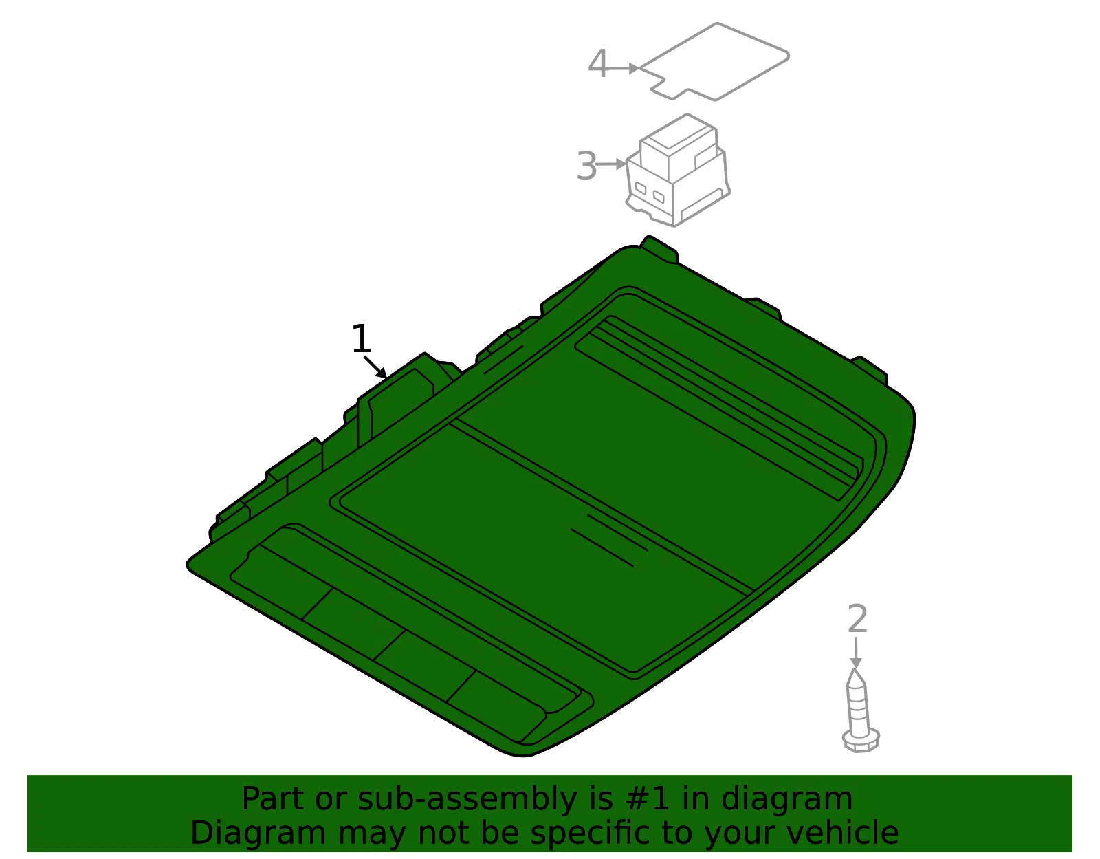 Console Overhead - Mazda (va4069970a75) - view 2