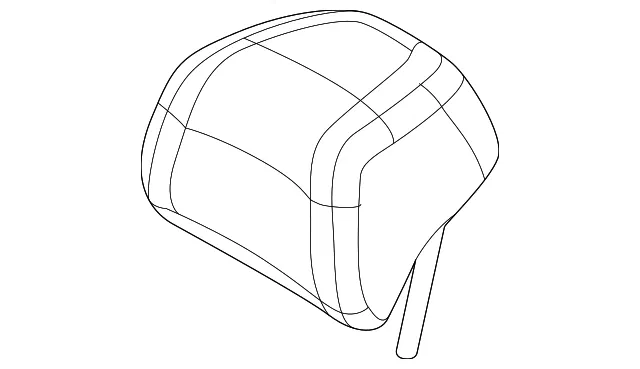 Headrest, Outer - Mazda (va408824002)
