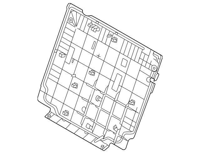 Seat Back Panel - Mazda (va40883p8)
