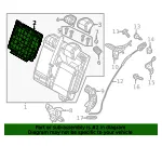 Seat Back Panel - Mazda (va40883p8) - view 4