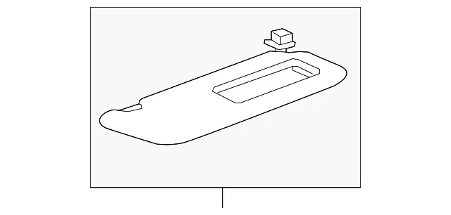 Sun Visor - Mazda (va416927075)