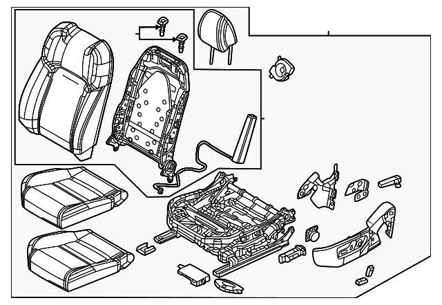 Seat Assembly - Mazda (va4257150f2b)