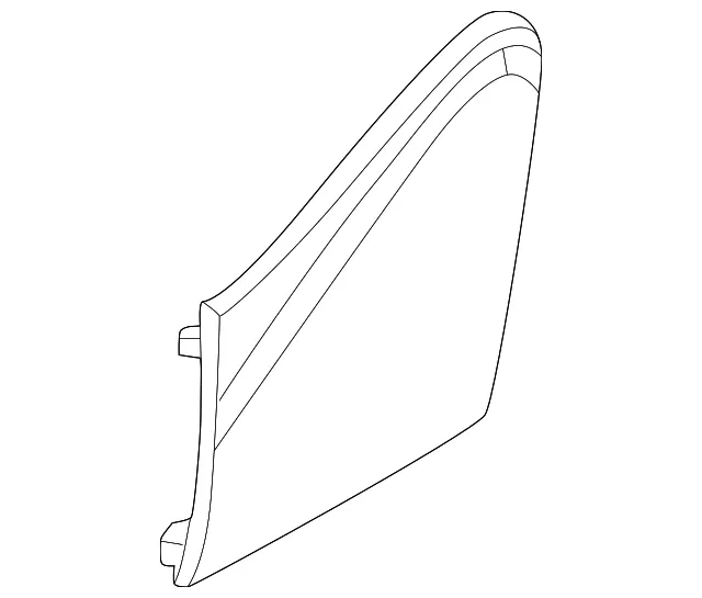 Seat Belt Anchor Plate Cover - Mazda (va4357096a02)