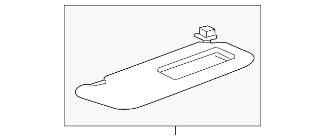 Sun Visor - Mazda (va436927075)