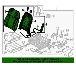 Seat Back Assembly - Mazda (va43881802b) - view 4