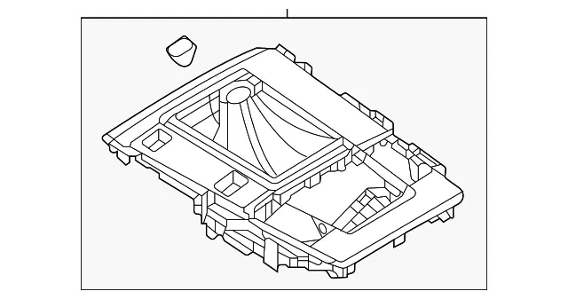 Console Panel - Mazda (va4564340e)