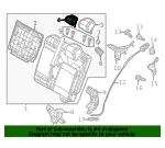 Headrest, Center - Mazda (va52883401f) - view 4