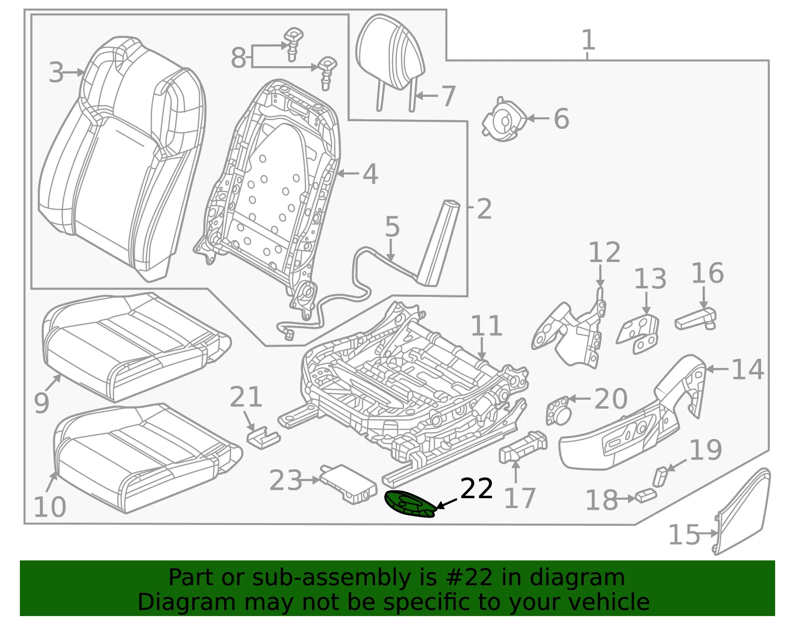 Temperature Controlled Seat Blower Motor - Mazda (va54571b1) - view 2