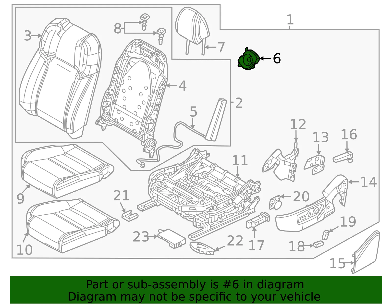 Temperature Controlled Seat Blower Motor - Mazda (va54571b2) - view 2