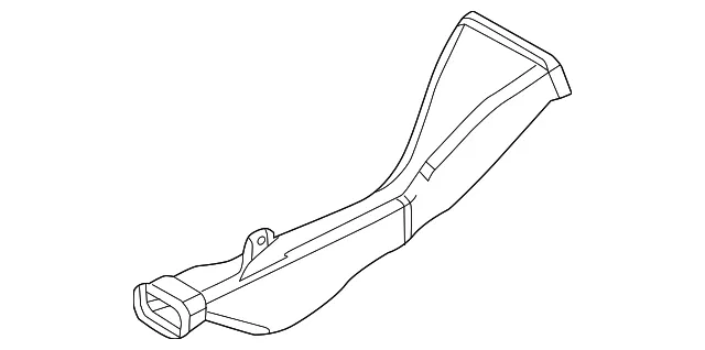 Instrument Panel Air Duct - Mazda (va56618a2)