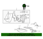 Headrest - Mazda (zz1b8810404) - view 4