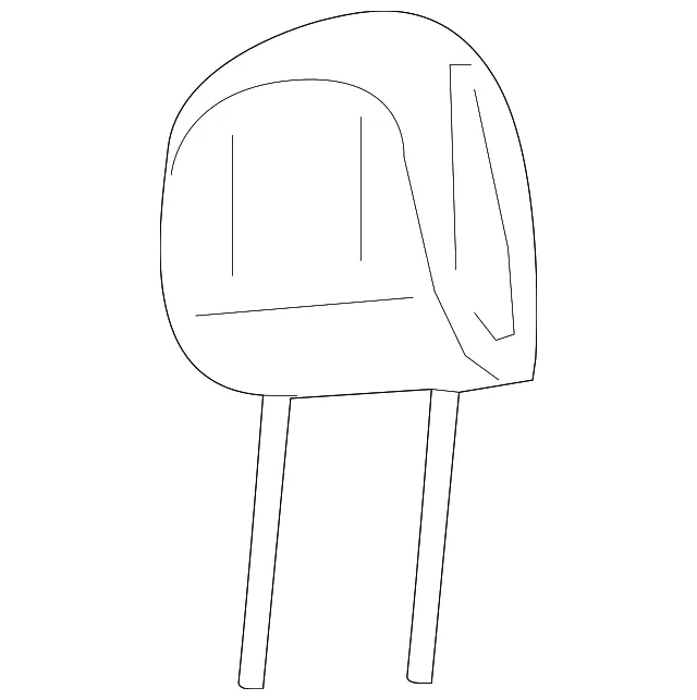 Headrest - Mazda (zz1b8810405)