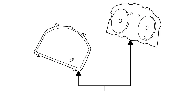 Instrument Panel Lens - Mazda (zzca55448)