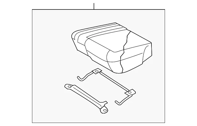 Seat Cushion Foam - Mazda (zzca5723005)