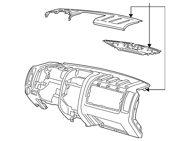 Instrument Panel - Mazda (zzca6041025)