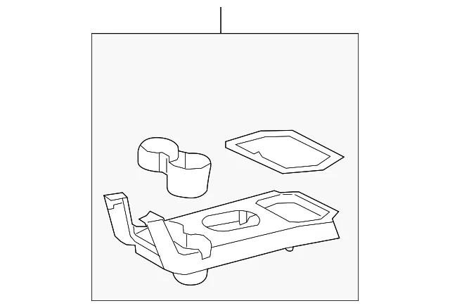 Center Console - Mazda (zzca6431009)