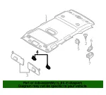 Sun Visor Bracket - Mazda (zzca6926132) - view 4