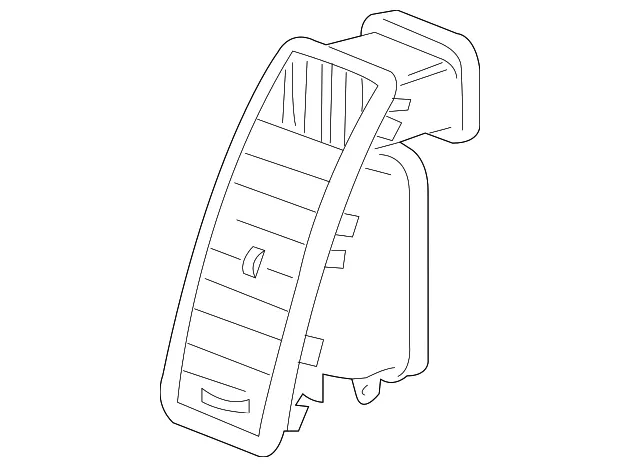 Instrument Panel Air Duct - Mazda (zzcb6471x25)