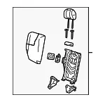 Seat Back Assembly - Mazda (zzcb8826004) - view 3