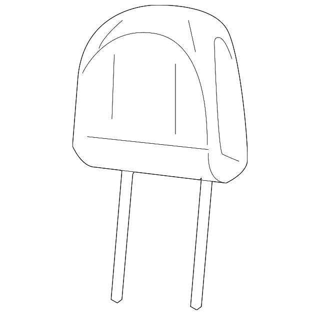Headrest - Mazda (zzda8810405)