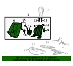 Seat Back Assembly - Mazda (zzdd8818004) - view 4
