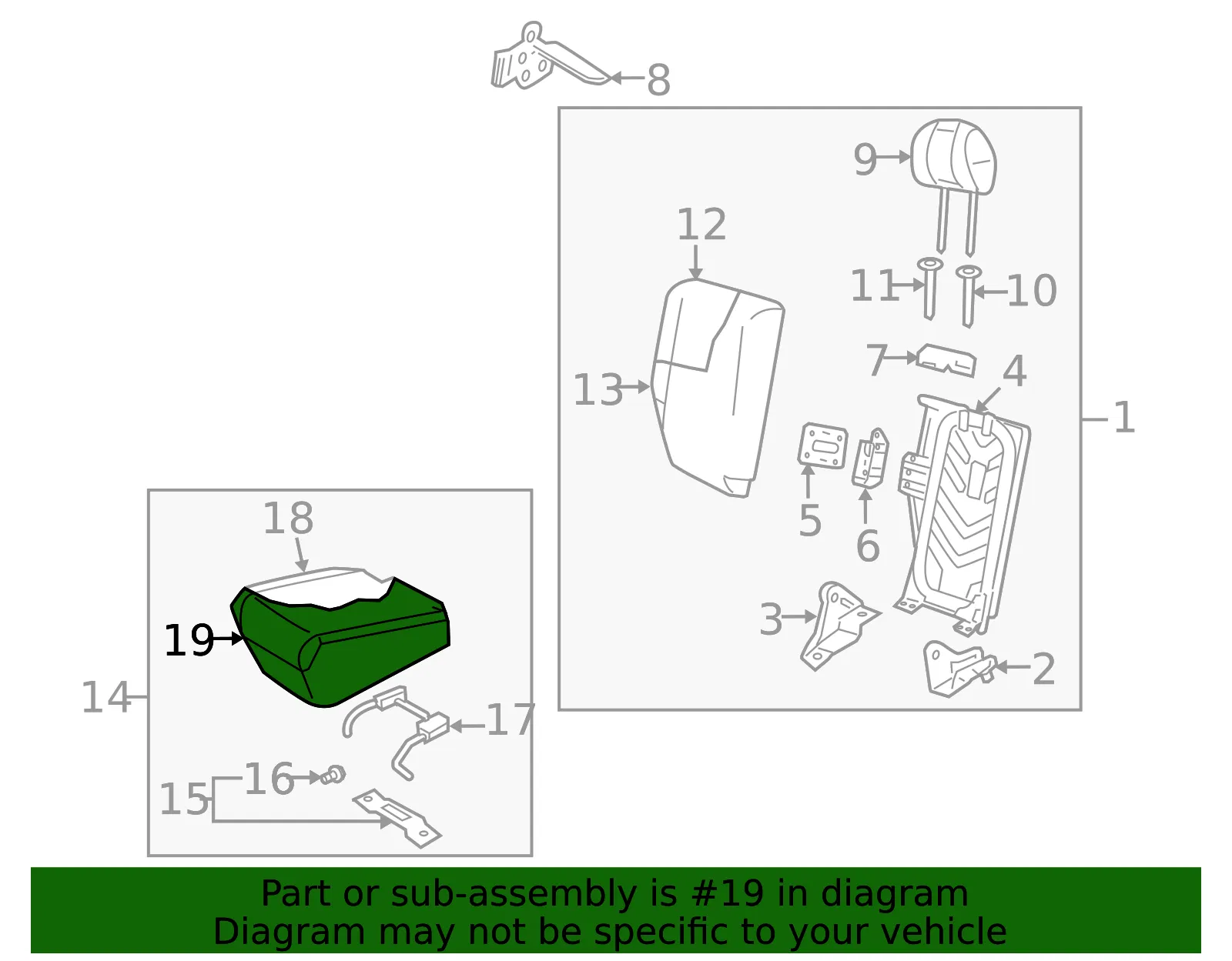 Cushion Cover - Mazda (zzdn8820105) - view 2