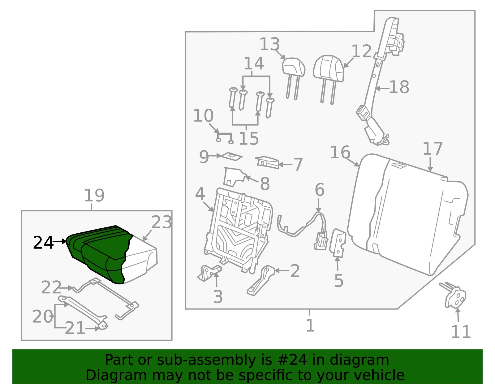Cushion Cover - Mazda (zzdn8830104) - view 2