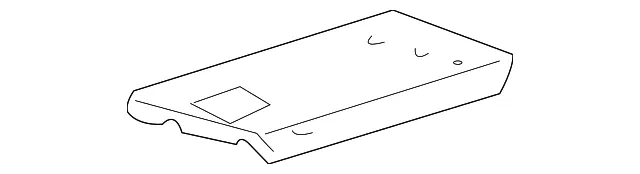 Console Lid - Mazda (zzm26446027)