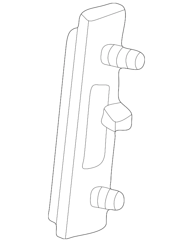Seat Belt Height Adjuster - Mazda (zzn05796007)