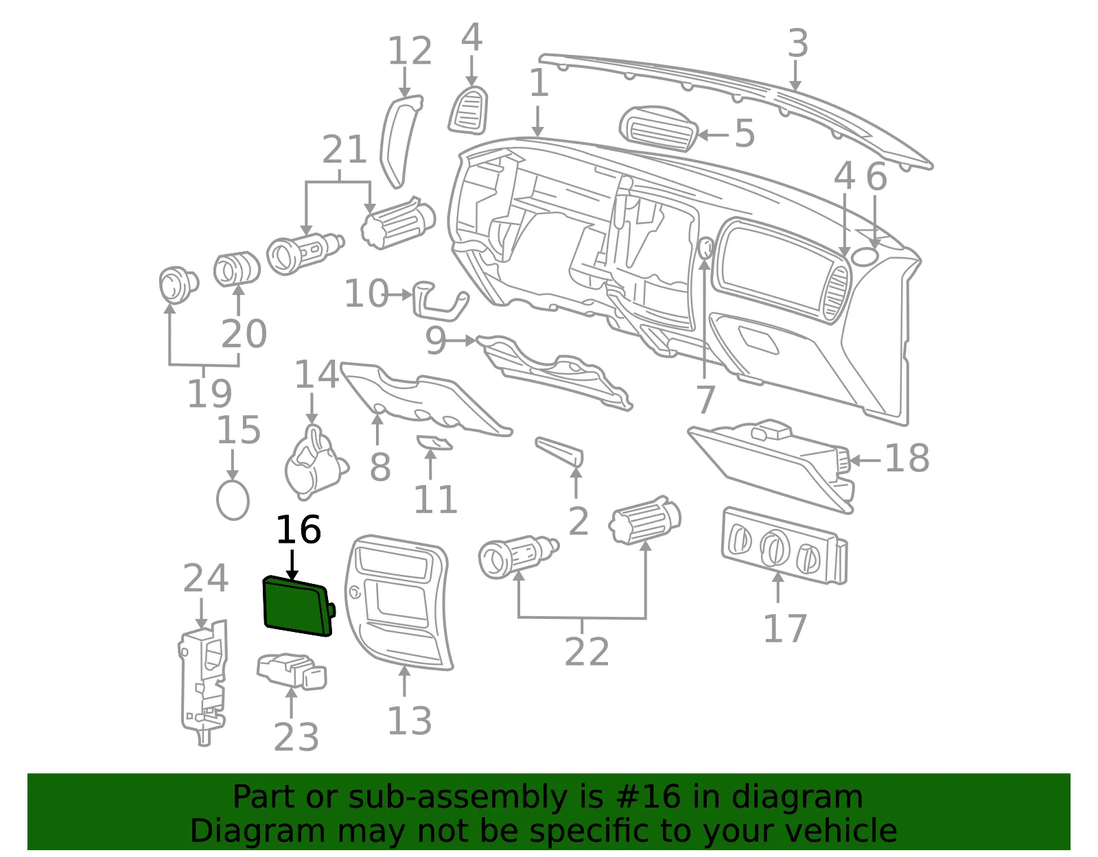 Instrument Panel Cover - Mazda (zzp066732) - view 2