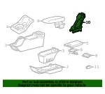 Armrest Bracket - Mazda (zzp079380) - view 4